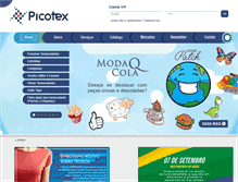 Tablet Screenshot of picotex.com.br